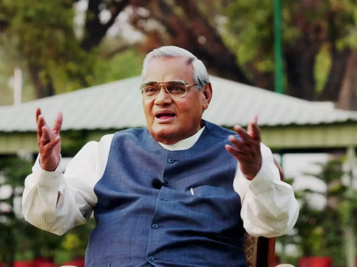 President murmu, PM modi pay homage to Atal Bihari Vajpayee on his fifth death anniversary