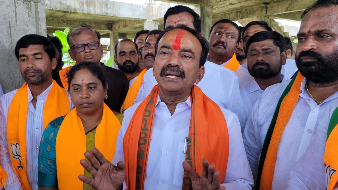 Rajender inspected Narsapur double bedroom houses