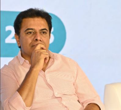 congress fire on ktr