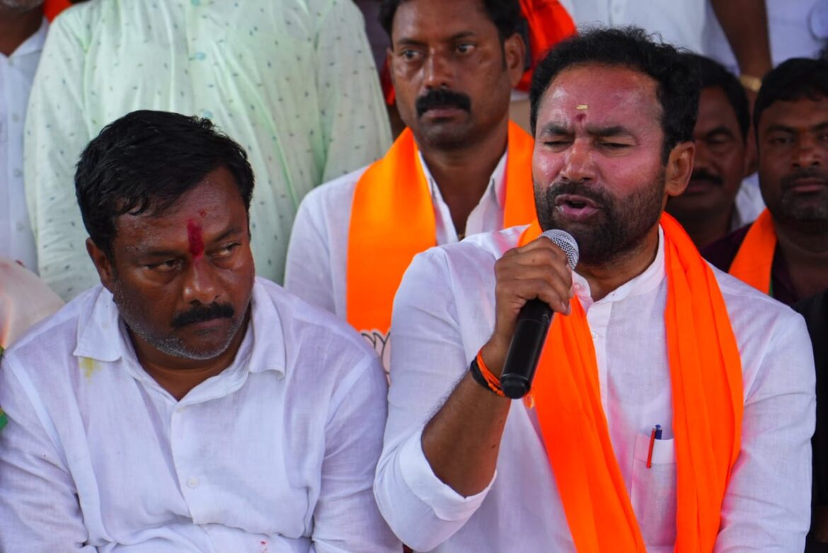 union-minister-kishan-reddy-fire-on-cm-kcr