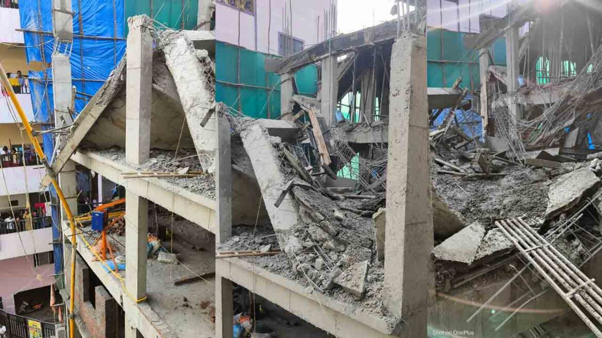 3 died wall collapsed