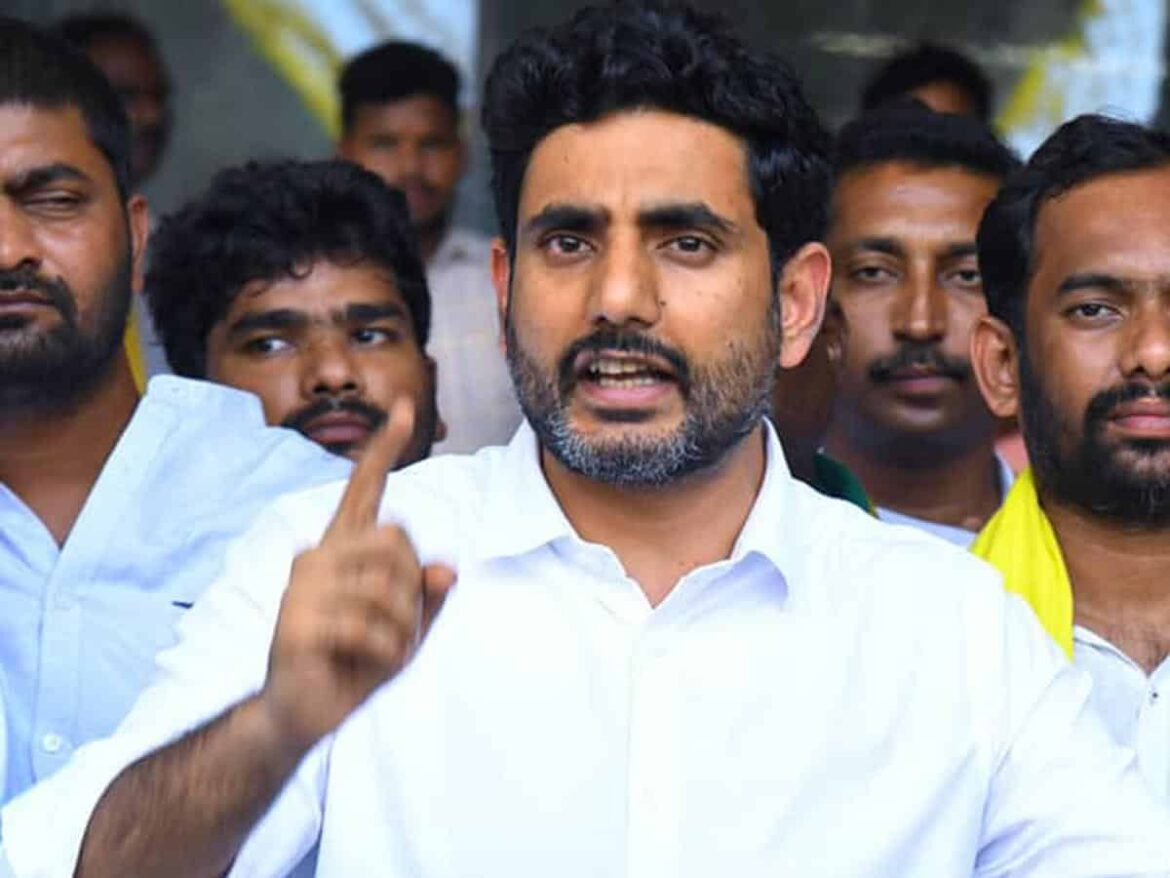 Nara Lokesh: 'Jagan has destroyed the state'.. Nara Lokesh's key comments..!