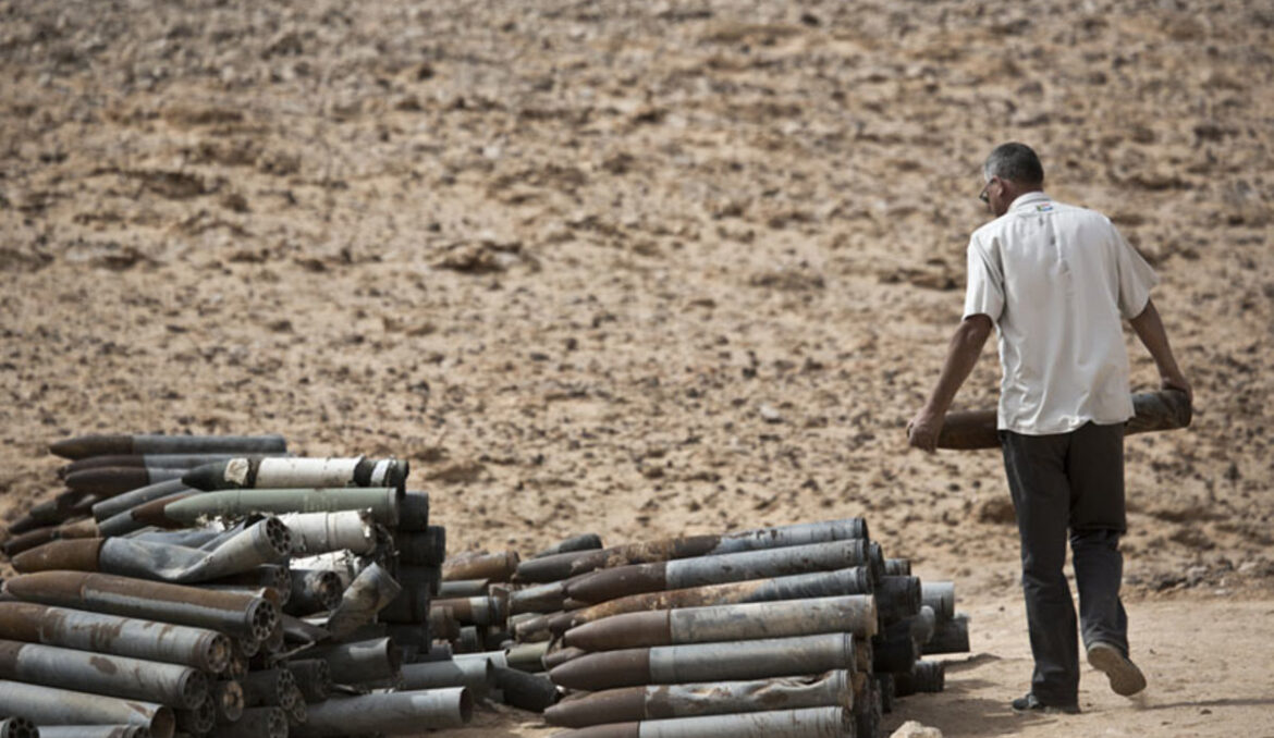 explosives scare in libya