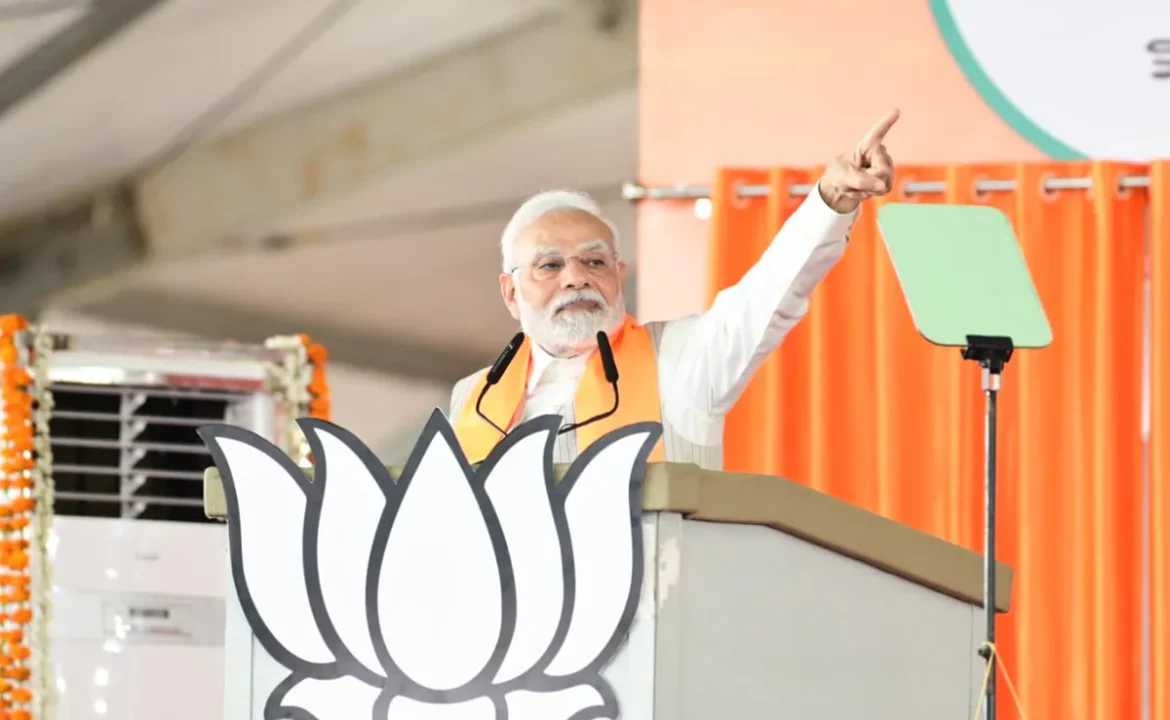 PM Modi addresses Parivartan Sankalp Mahasabha in Jaipur
