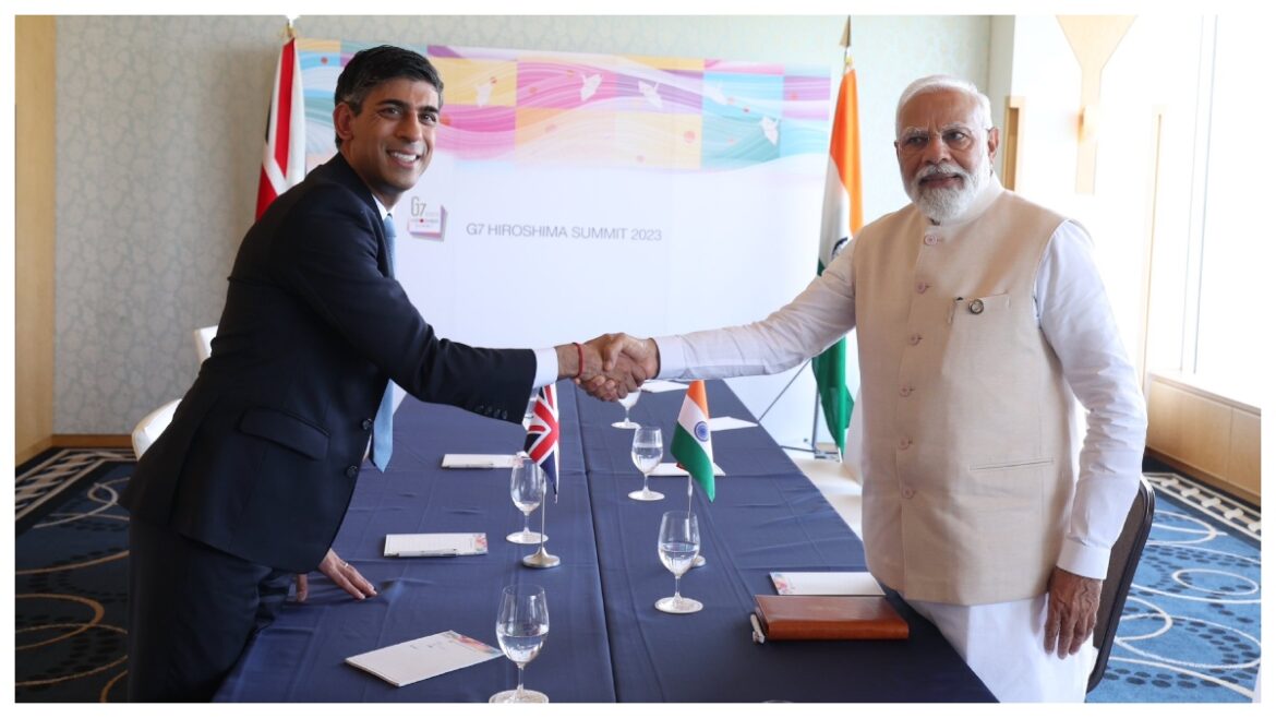modi bilateral talks with rishi sunak and japan pm