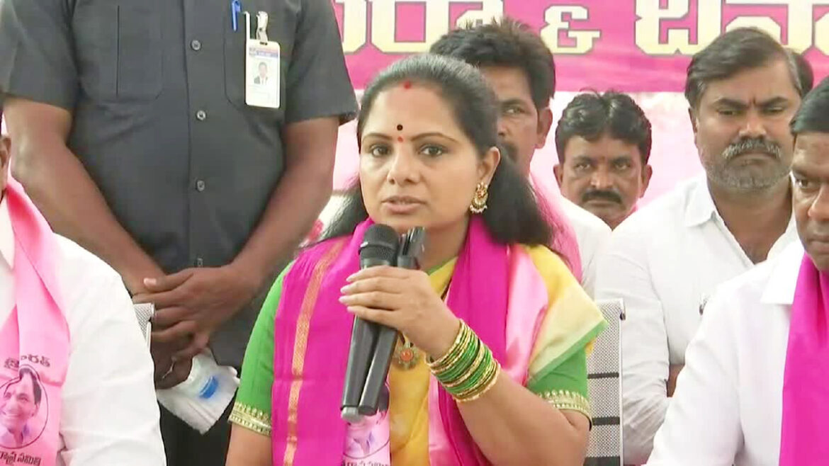 Mlc Kavitha: Rahul's words to break up the state: MLC Kavitha