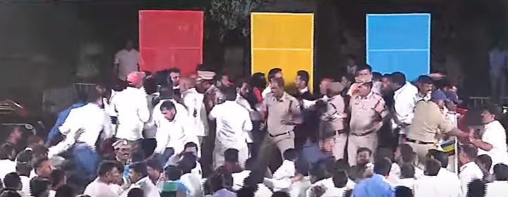 BRS MLA Vivekananda Attacks BJP Leader Kuna Srisailam Goud 2