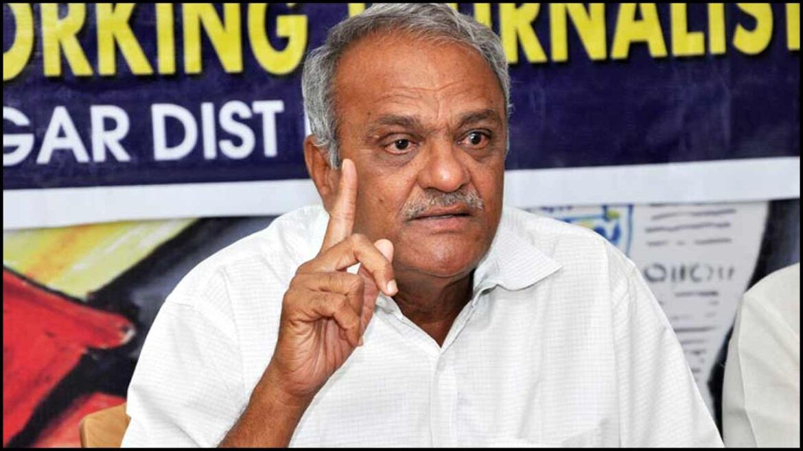 CPI Narayana: What happened to Chandrababu will happen to KCR: CPI Narayana