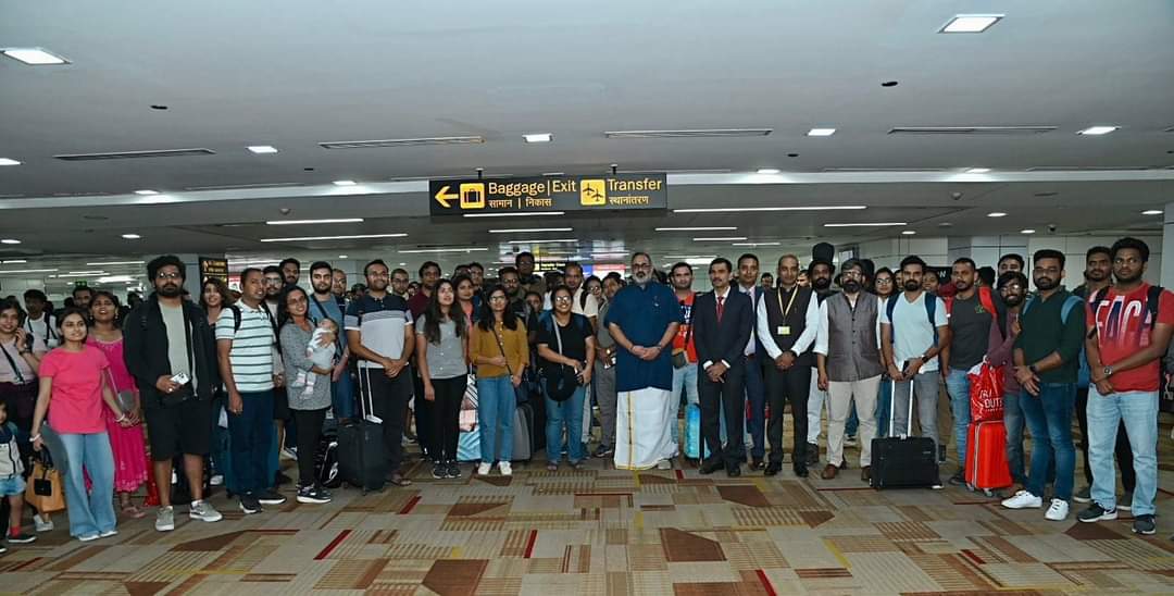 First Repatriation Flight Lands In Delhi Carrying 212 Indians 1