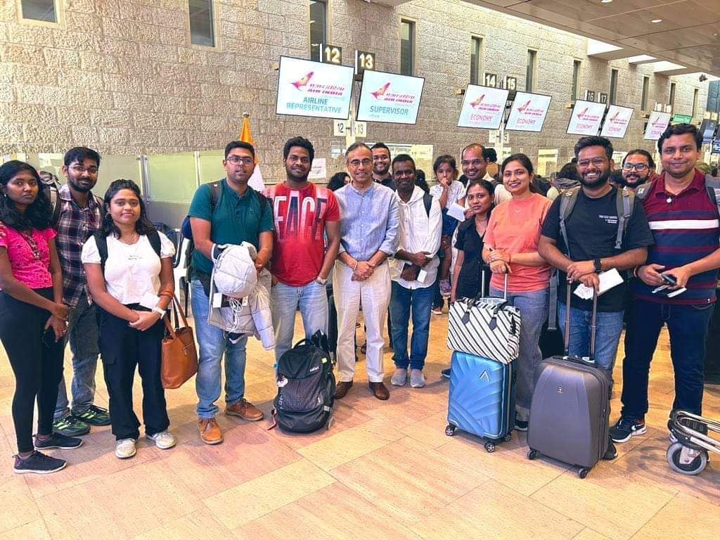 First Repatriation Flight Lands In Delhi Carrying 212 Indians 2