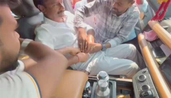 BREAKING: Assassination attempt on Medak MP Kota Prabhakar Reddy..!