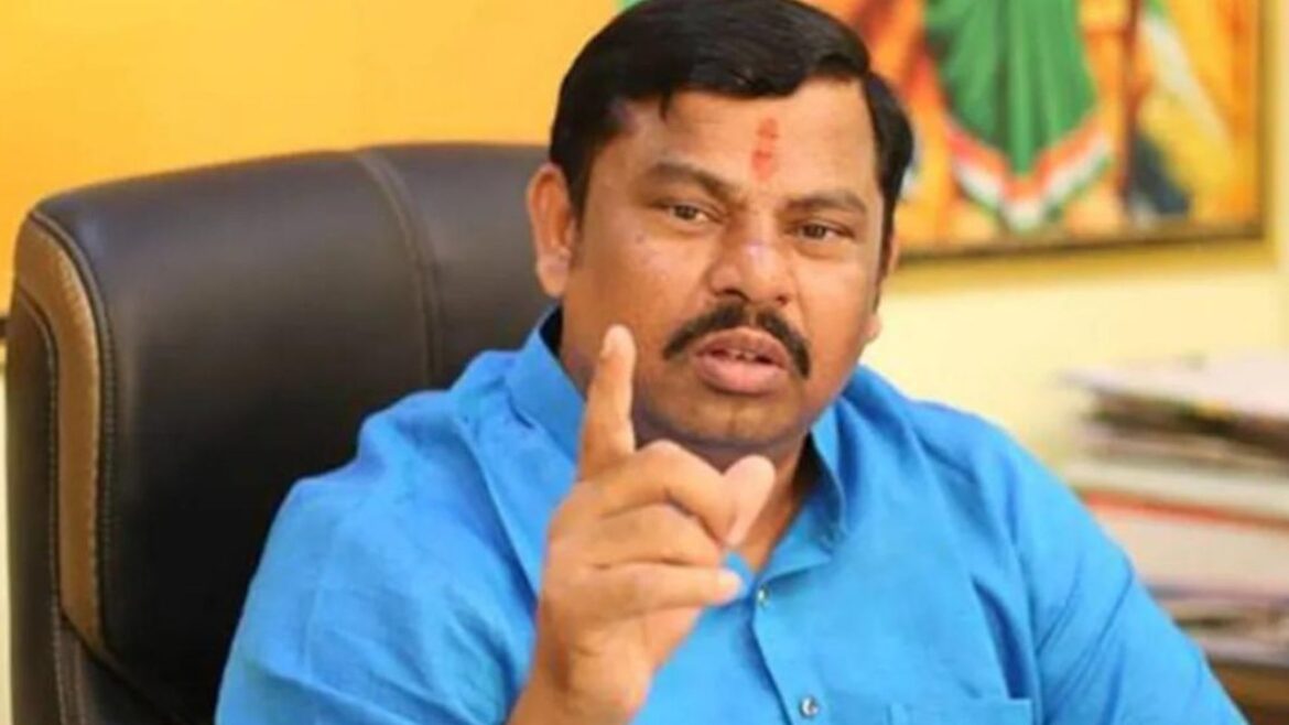 Rajasingh: Asaduddin Owaisi should compete against me if he dares.. Rajasingh's challenge!