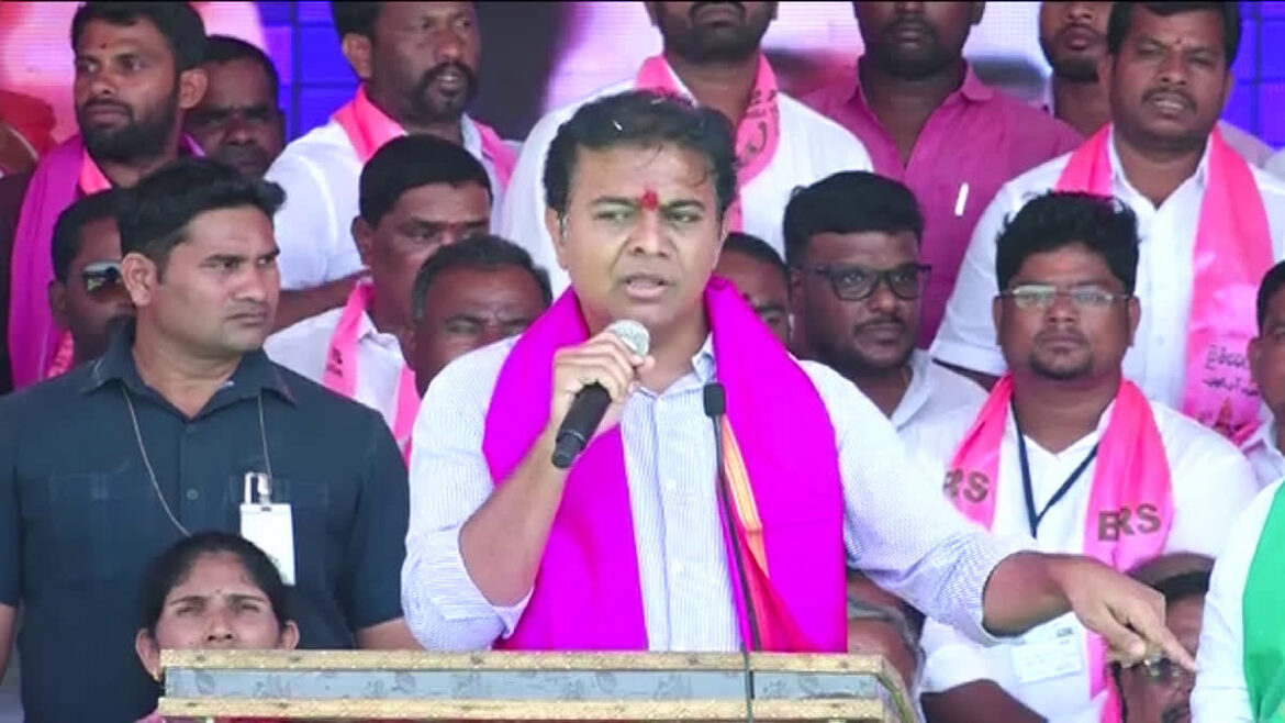 Minister KTR fire on Revanth Reddy In Shadnagar Public Meeting