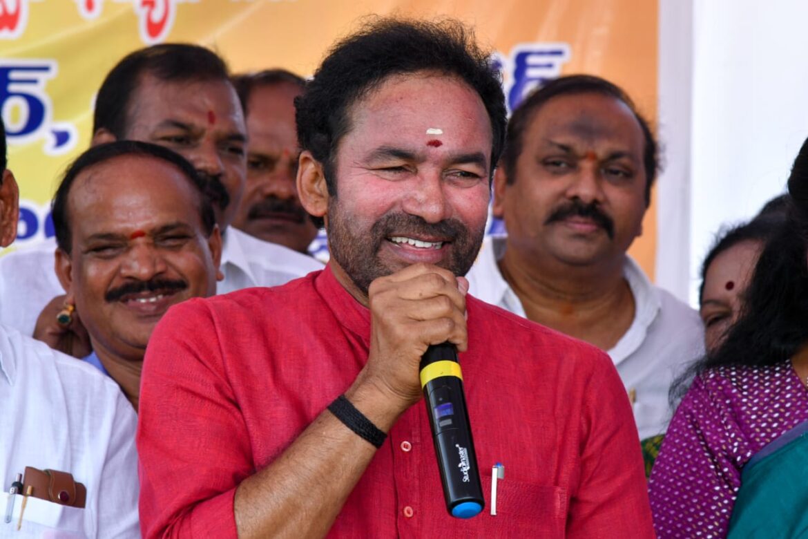Minister Kishan Reddy