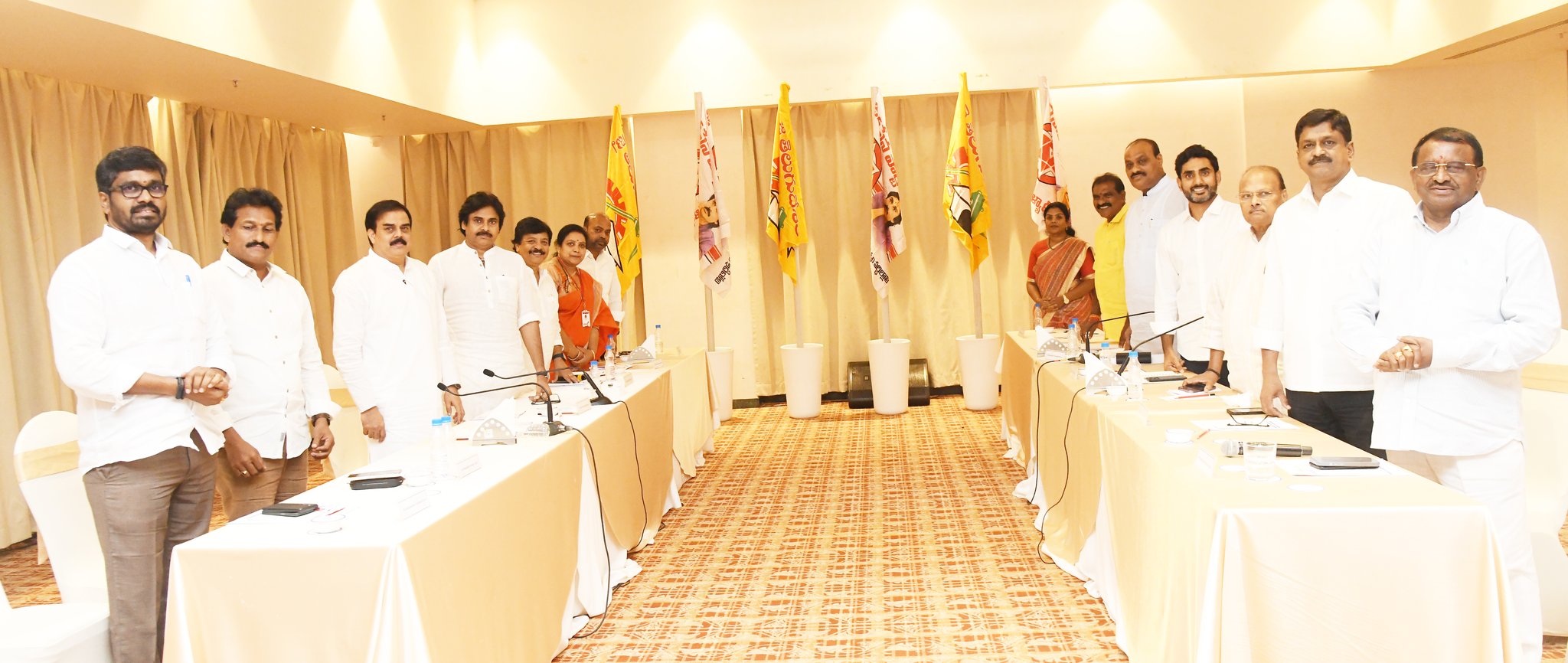 TDP Janasena Alliance First Meeting 2