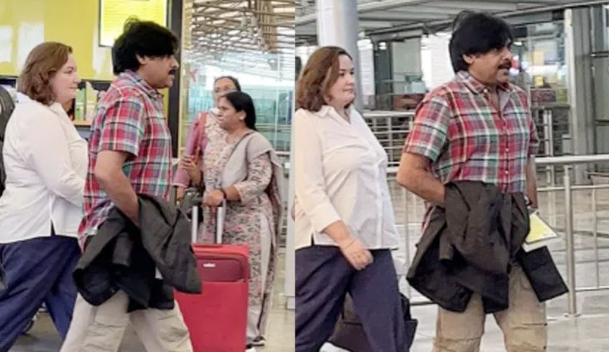 Pawan Kalyan: Pawan Kalyan's Italy tour with his wife.. Photos are viral..!