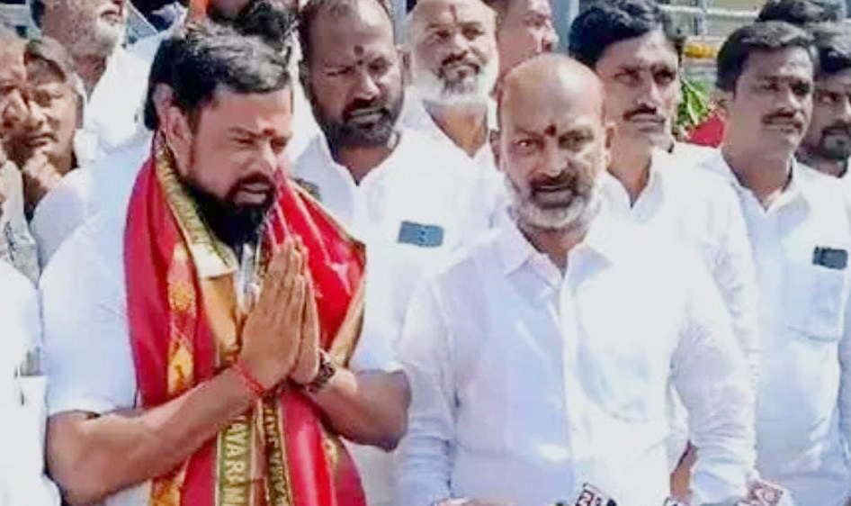 Rajasingh: Asaduddin Owaisi should compete against me if he dares.. Rajasingh's challenge!