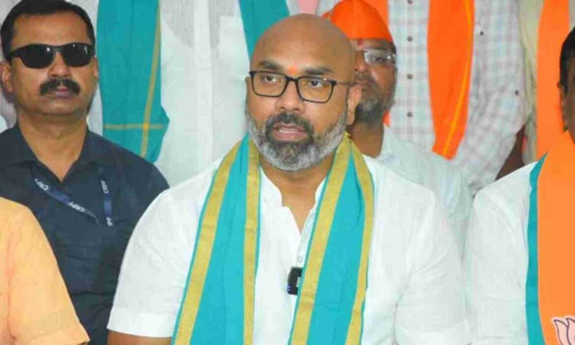 Mp Aravind fire on brs and Congress