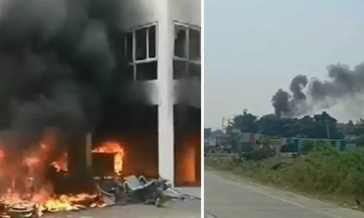 maharashtra maratha reservation agitators vandalised and set the residence of ncp mla prakash solanke on fire