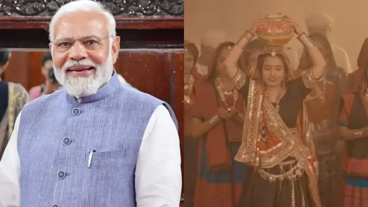 PM Modi Pens New Garba Song ‘Maadi’ in Celebration of Navratri