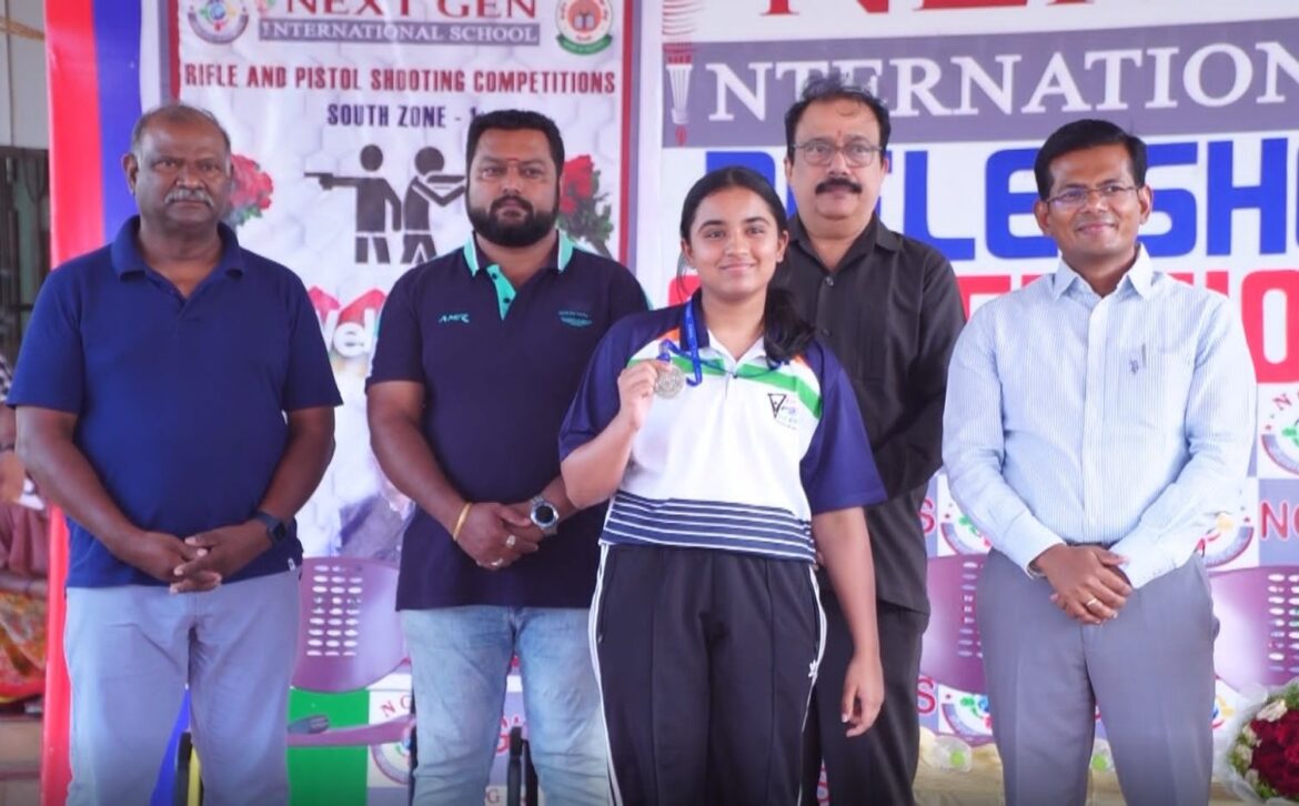 nvs-ananya-got-silver-medal-in-cbse-south-zone-rifle-shooting-competition 1
