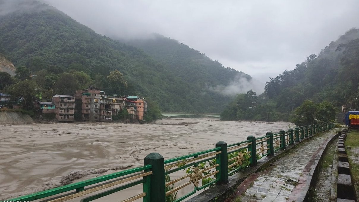 sikkim rains