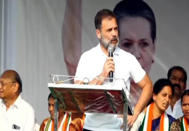 Rahul Gandhi: Rs 1 lakh crore corruption in Kaleshwaram project: Rahul