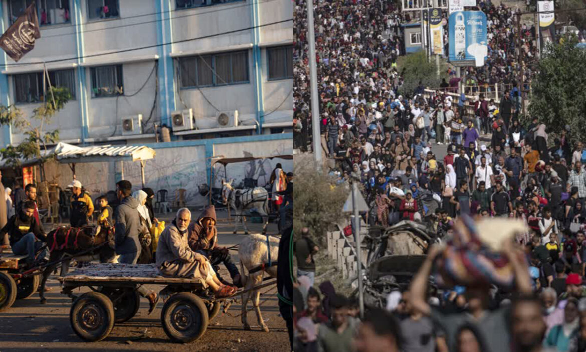 Israel Vs Palestine: Leave Southern Gaza.. Israel's warning to Palestinians..!