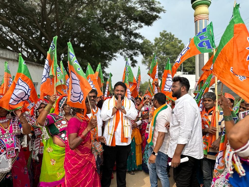 BJP Candidate Mithun Reddy Election Campaign 1