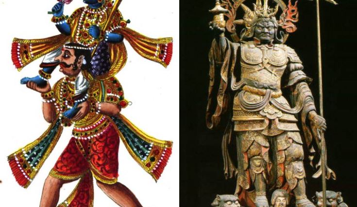 Hindu Gods in Japan 8