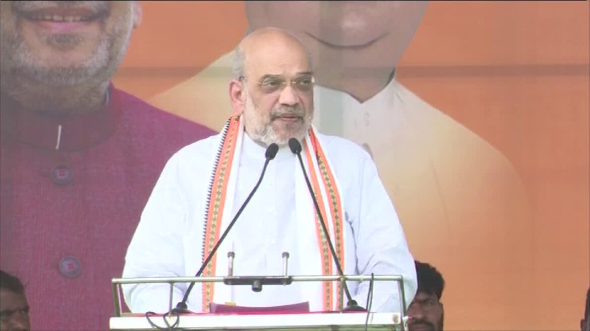 Home Minister Amit Shah Public Meeting at Makthal