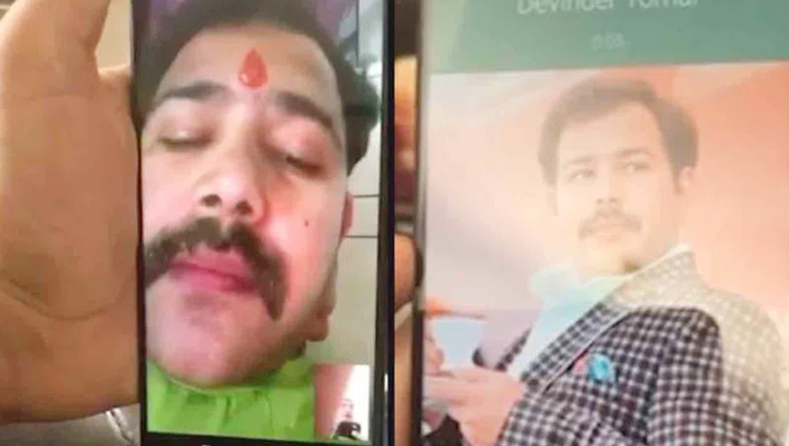 Narendra Singh Tomar: Union Minister's son's demand for bribe.. Video viral!!