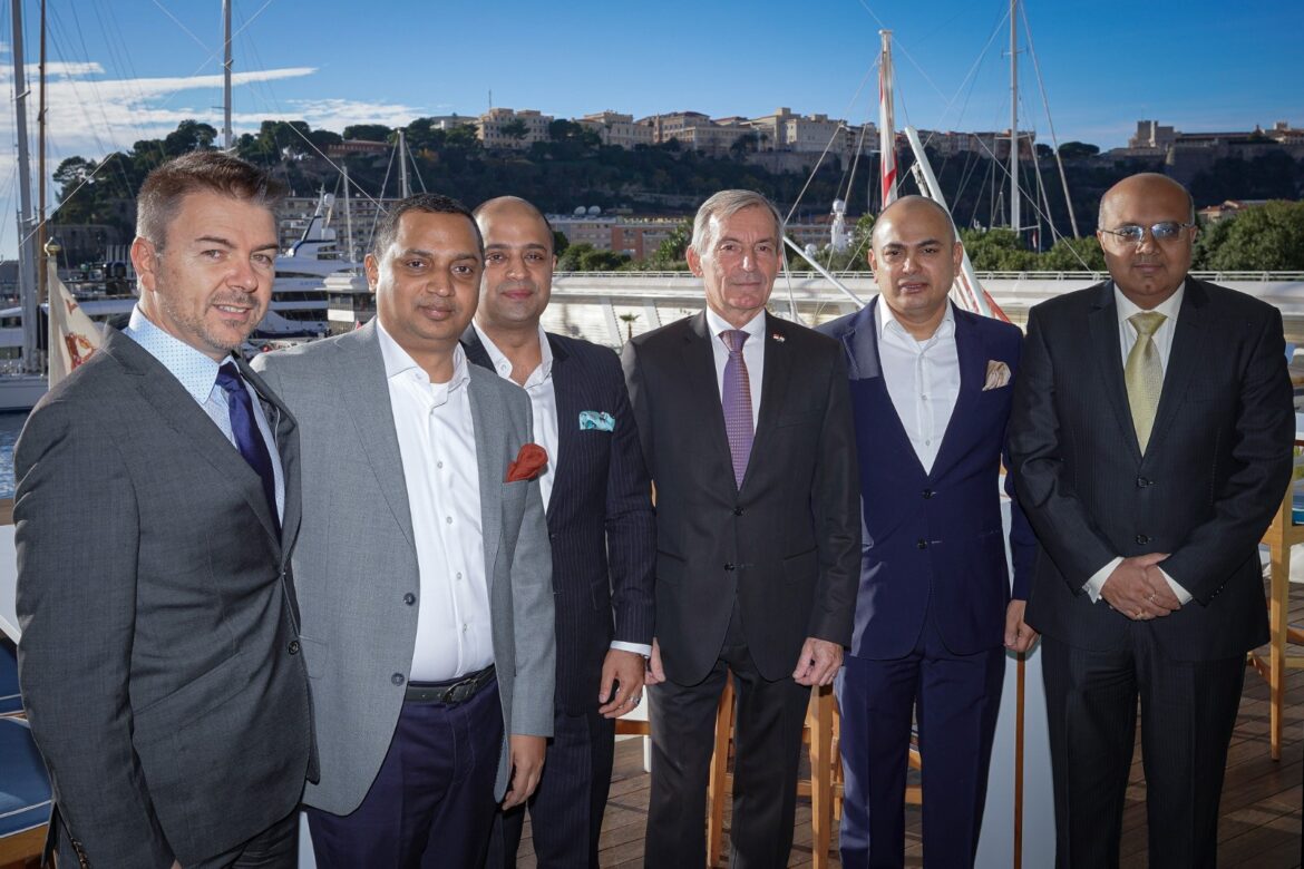 Ambassador of Monaco to India received delegation from Indian company K&R Rail Engineering