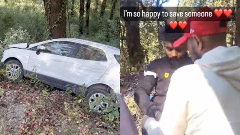 Mohammad Shami: The car that fell into the valley.. Team India's star bowler who saved his life..!
