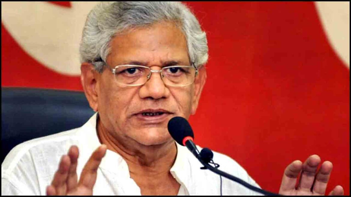 sitaram yechury fire on bjp