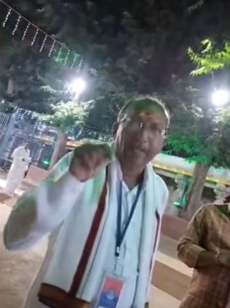 srisailam-aeo-mohan warning-to-media