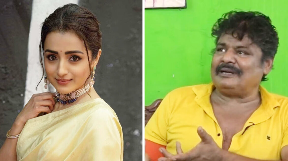 Trisha Mansoor Ali Khan: The villain who apologized to heroine Trisha..!