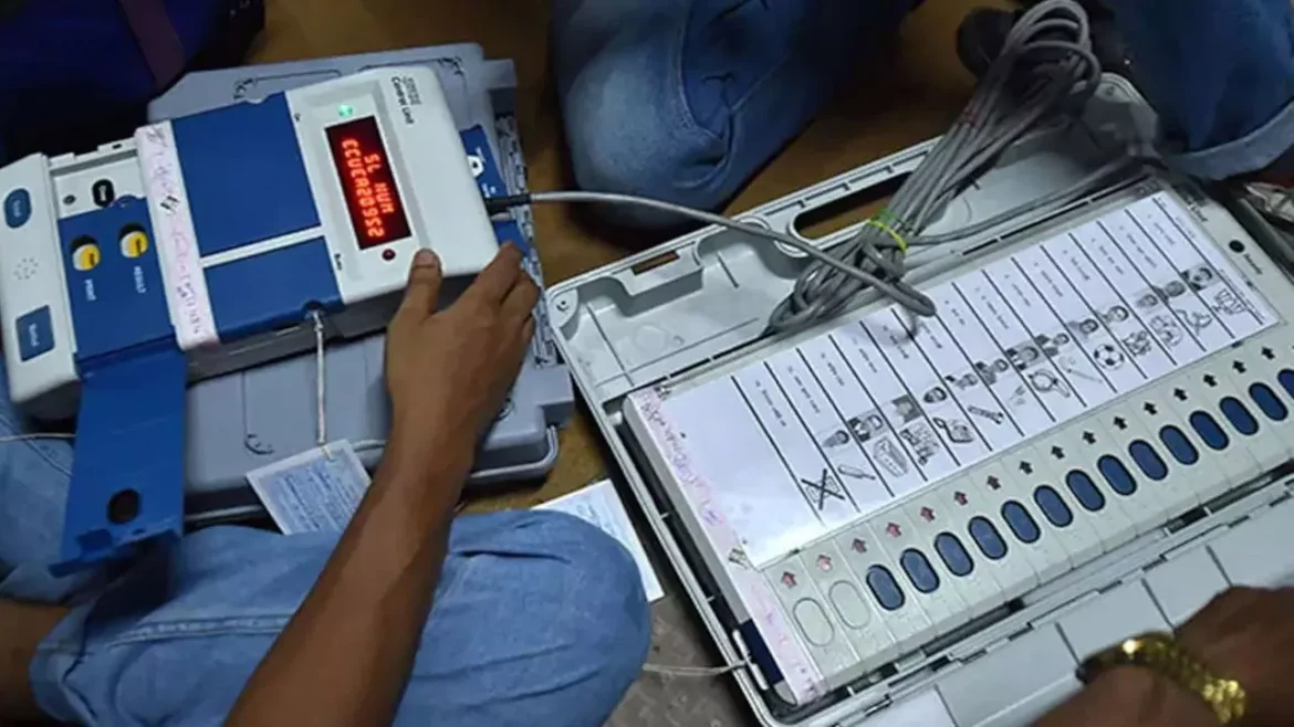 voting was delayed due to malfunctioning of dharmapuri evms