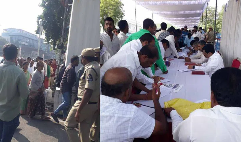 CM Revanth Reddy Listening To Public Problems In Praja Darbar Program At Praja Bhavan 1