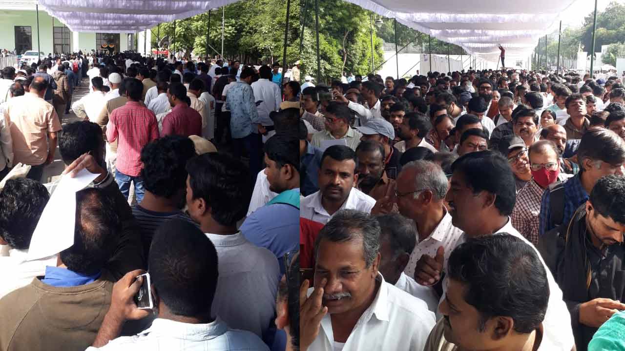 CM Revanth Reddy Listening To Public Problems In Praja Darbar Program At Praja Bhavan