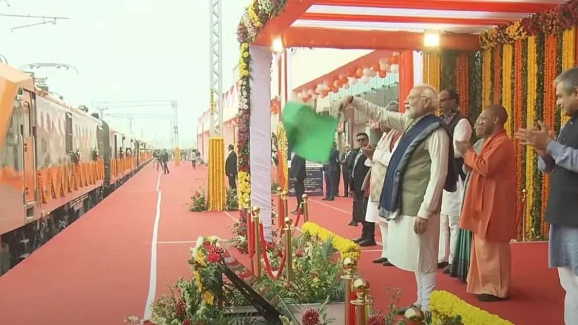 PM inaugurates revamped Ayodhya Dham Junction railway station