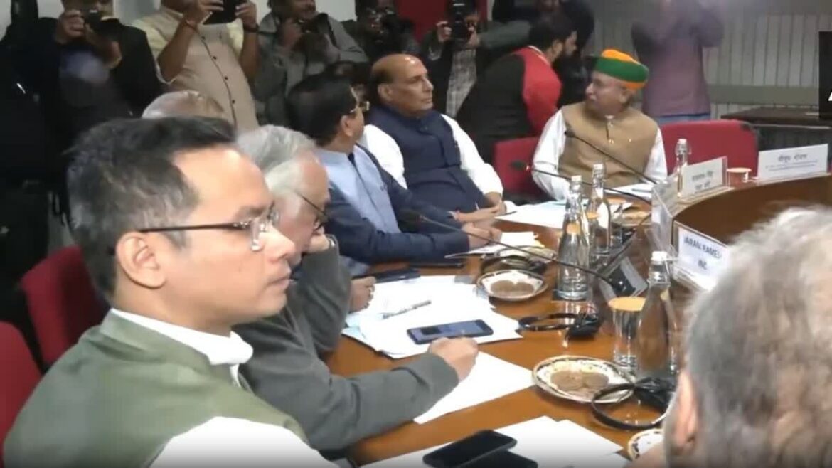 Govt Ready For Structured Debate Pralhad Joshi After All Party Meet Ahead Of Winter Session