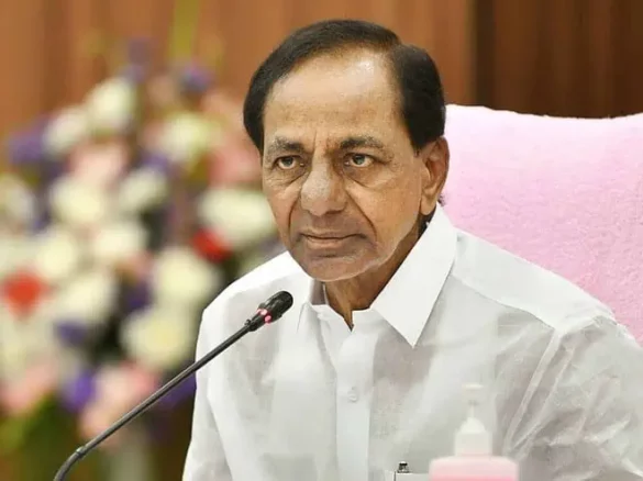 cm kcr submitted resignation letter to governor