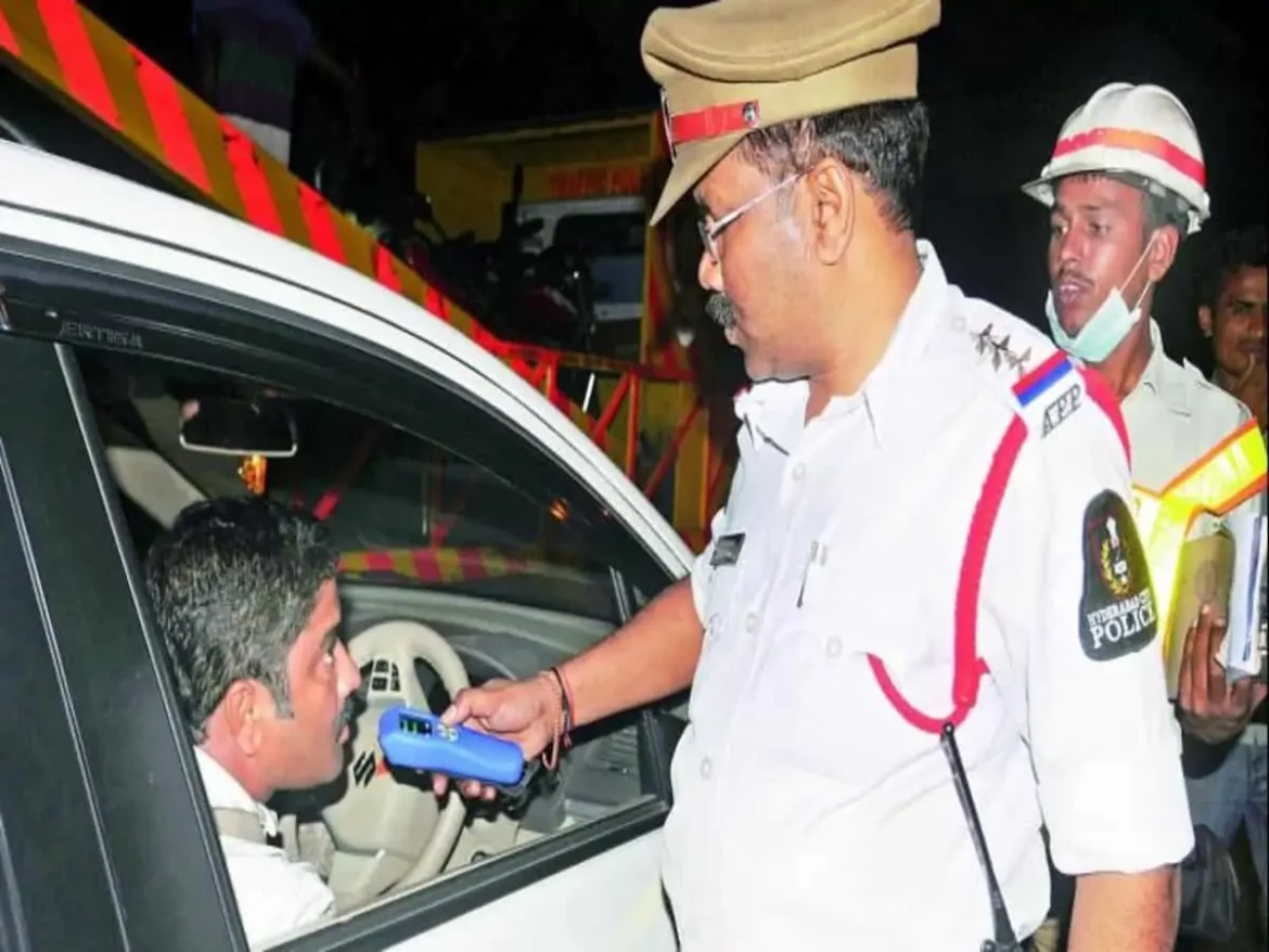 hyderabad drunk drivers will be fined upto rs 15k on new years evening