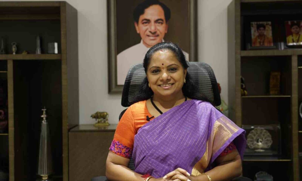 mlc kavitha called for tbgks to win singareni elections