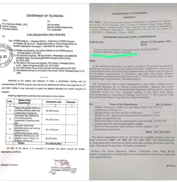 why-congress-govt-funding-tablighi-jamaat-event-in-telangana