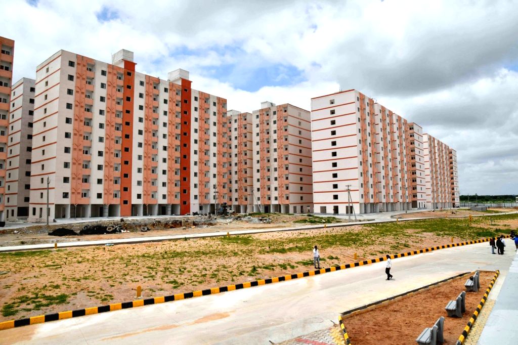 31000 double bedroom houses works are pending in Hyderabad