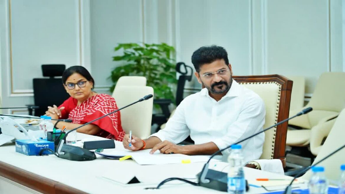 cm revanth reddy review on industries department