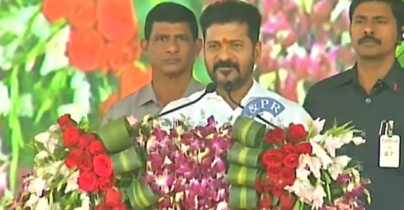 cm revanth reddy handed over appointment documents to nursing officers