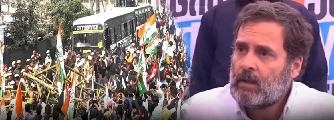 Rahul Gandhi: Case registered against Rahul Gandhi.. CM revealed on social media..!